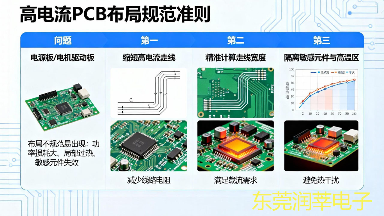 高电流 PCB 布局 3 大核心准则，避开发热与损耗陷阱！(图1)