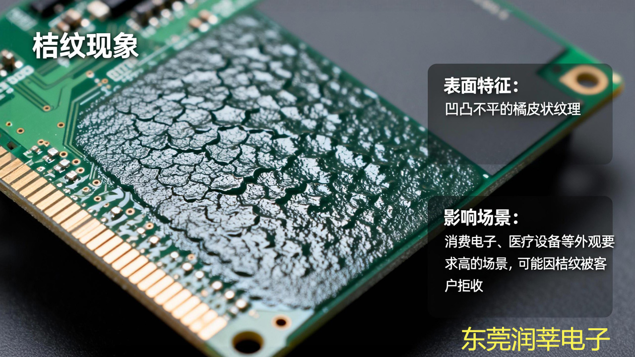 PCB 板三防漆出桔纹？3 大诱因 + 4 个解决方法，外观平整(图1)