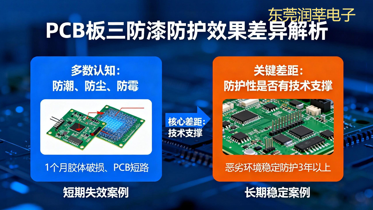 PCB 板三防漆防护性差？4 大技术保证 + 选型标准，防护期延至 3 年(图1)