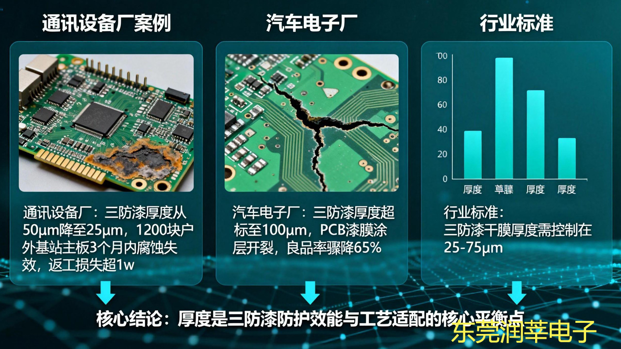 膜厚差 20μm = 批量报废？PCB 三防漆厚度精准管控指南， 测量 + 校准 + 优化全流程(图1)