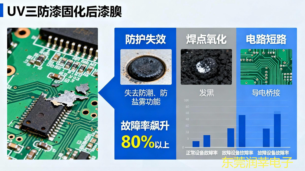 PCB板UV三防漆固化后易剥离？4大诱因+国标级解决指南(图1)