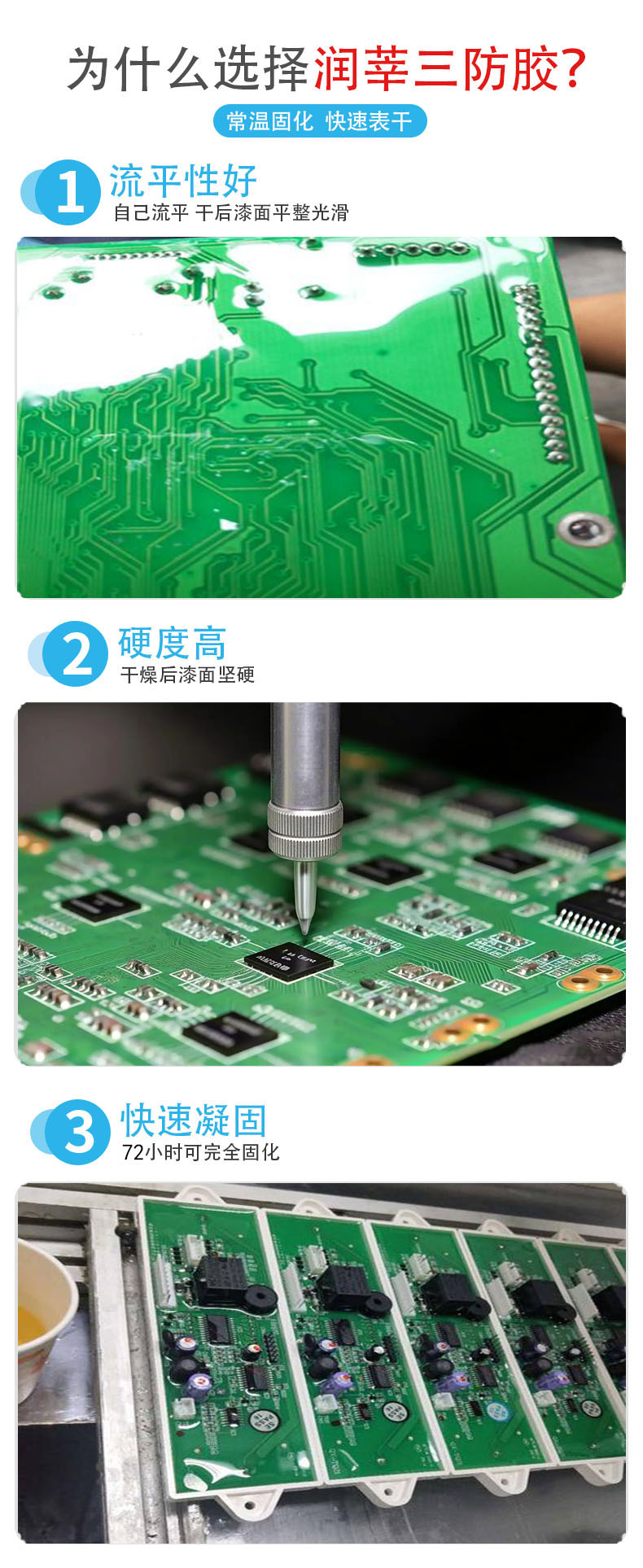 有机硅三防漆DGRXS-2158 工业级PCB防腐蚀防盐雾绝缘漆(图4)